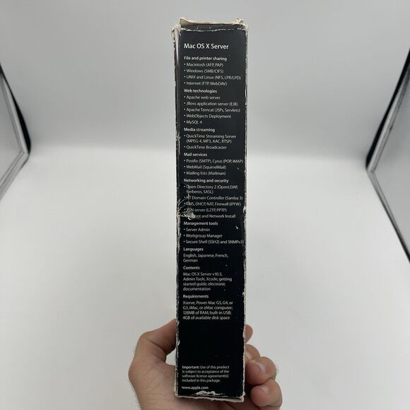 Apple Mac OS X 10.3 Panther Retail Package M9227LL/A Tools OEM - Picture 13 of 16